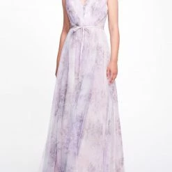 Marchesa Notte Bridesmaids Sora Printed