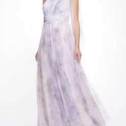 Marchesa Notte Bridesmaids Ivrea Printed