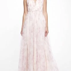 Marchesa Notte Bridesmaids Biella Printed