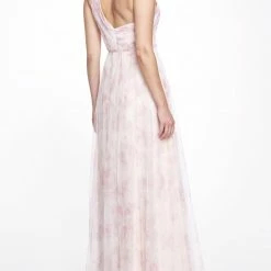 Marchesa Notte Bridesmaids Capri Printed