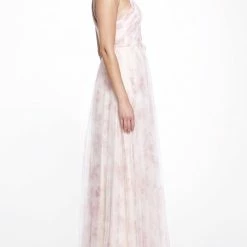 Marchesa Notte Bridesmaids Capri Printed