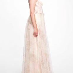 Marchesa Notte Bridesmaids Tuscany Printed