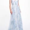 Marchesa Notte Bridesmaids Tuscany Printed