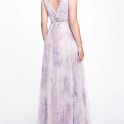 Marchesa Notte Bridesmaids Sora Printed