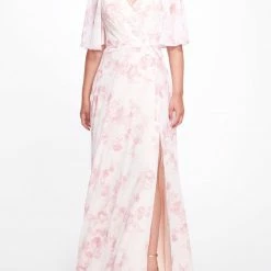 Marchesa Notte Bridesmaids Rome Printed