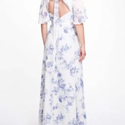 Marchesa Notte Bridesmaids Rome Printed