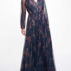 Marchesa Notte Bridesmaids Salerno Printed