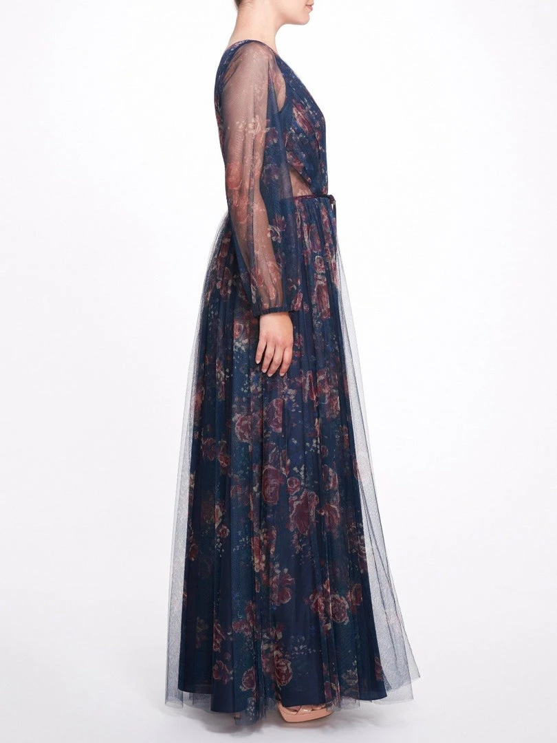 Marchesa Notte Bridesmaids Salerno Printed