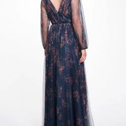 Marchesa Notte Bridesmaids Salerno Printed