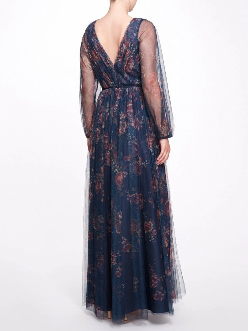 Marchesa Notte Bridesmaids Salerno Printed