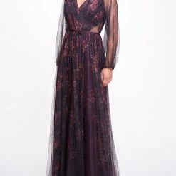 Marchesa Notte Bridesmaids Salerno Printed