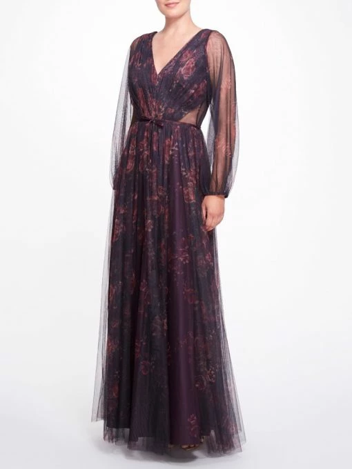 Marchesa Notte Bridesmaids Salerno Printed