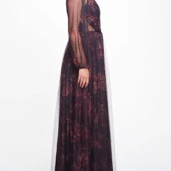 Marchesa Notte Bridesmaids Salerno Printed