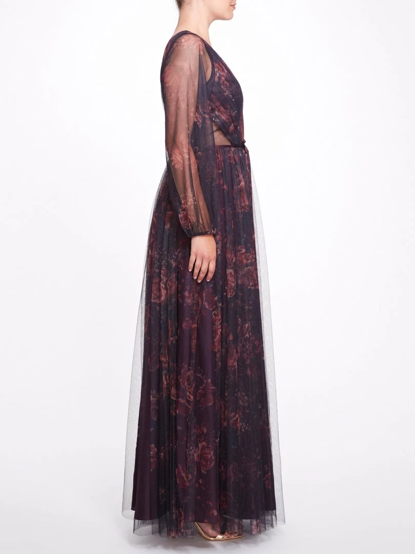 Marchesa Notte Bridesmaids Salerno Printed