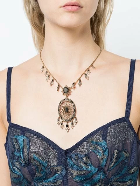 Jewelry The Dangling Pendant Statement Necklace Marchesa Notte