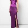 Marchesa Notte Off The Shoulder Mikado Pique Gown