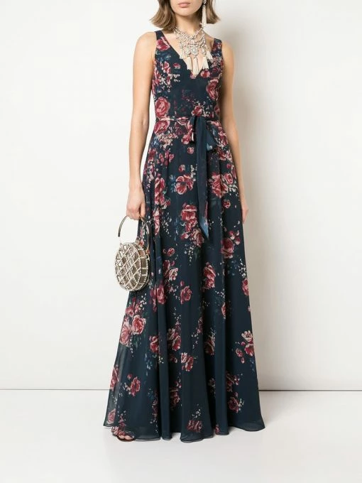 Marchesa Notte Bridesmaids Aprilia Printed