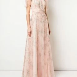 Marchesa Notte Bridesmaids Messina Printed