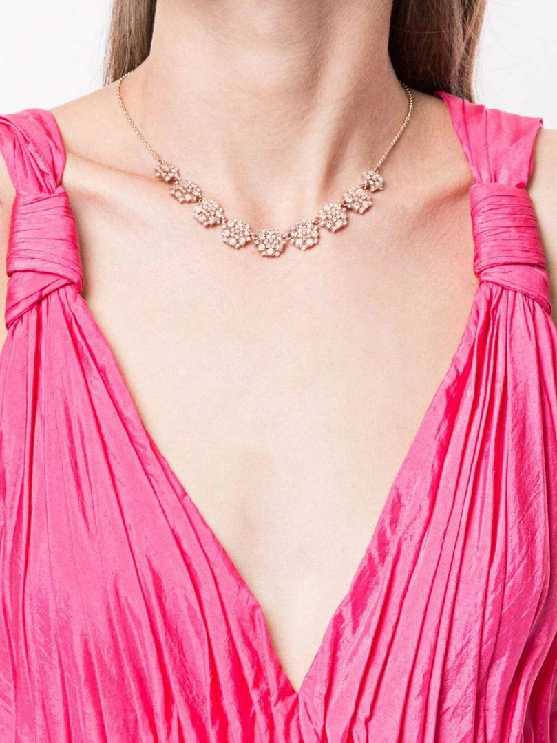 Jewelry Crystal Embellished Necklace Marchesa Notte