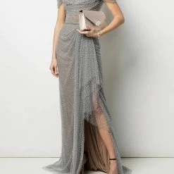 Marchesa Handbags Quartz Crystal Clutch