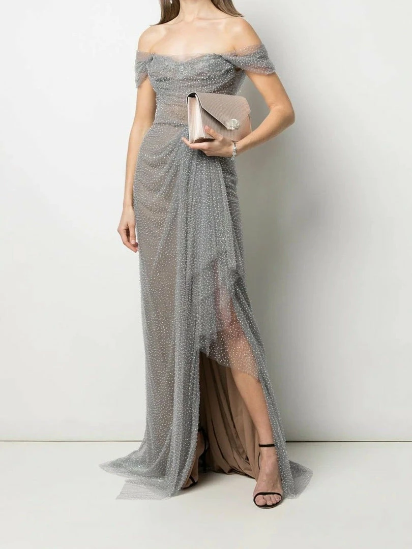 Marchesa Handbags Quartz Crystal Clutch