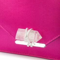 Marchesa Handbags Quartz Crystal Clutch