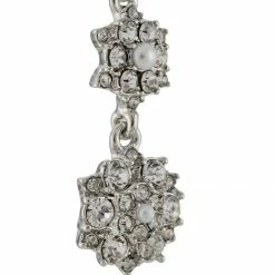 Jewelry Cluster Crystal Drop Earrings