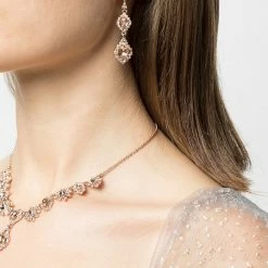 Jewelry Double Drop Earring Marchesa Notte