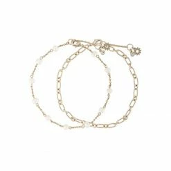 Jewelry Pearl Anklet Set Marchesa Notte