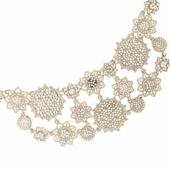 Jewelry Marchesa Notte Filigree Bib Statement Necklace
