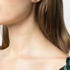 Jewelry Filigree Stud Earring