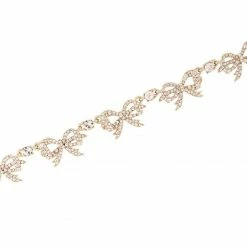 Jewelry Bow Frontal Necklace