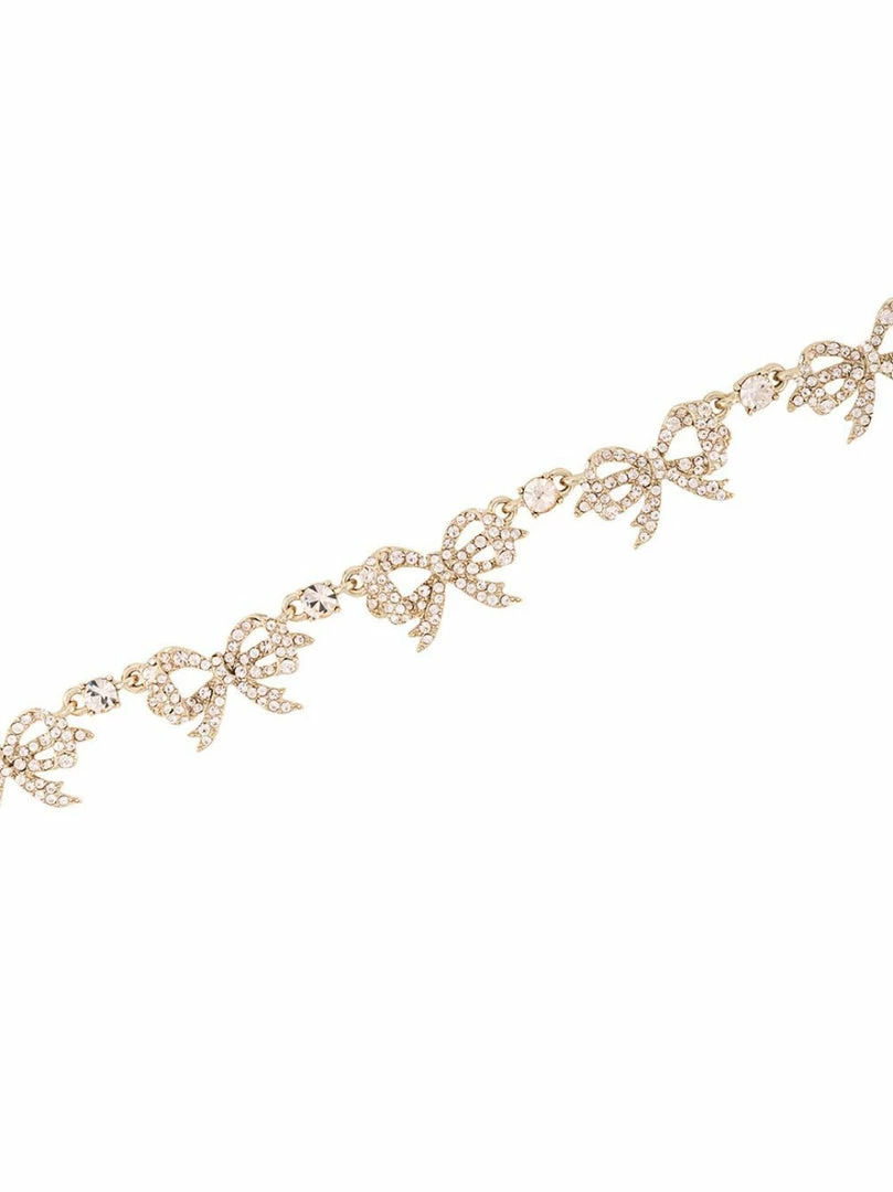 Jewelry Bow Frontal Necklace