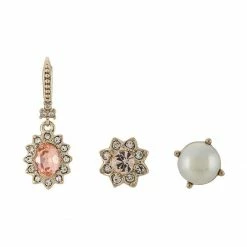Jewelry Marchesa Notte Trio Drop Earring And Stud Set
