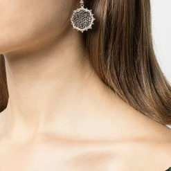 Jewelry Marchesa Notte Filigree Drop Earring