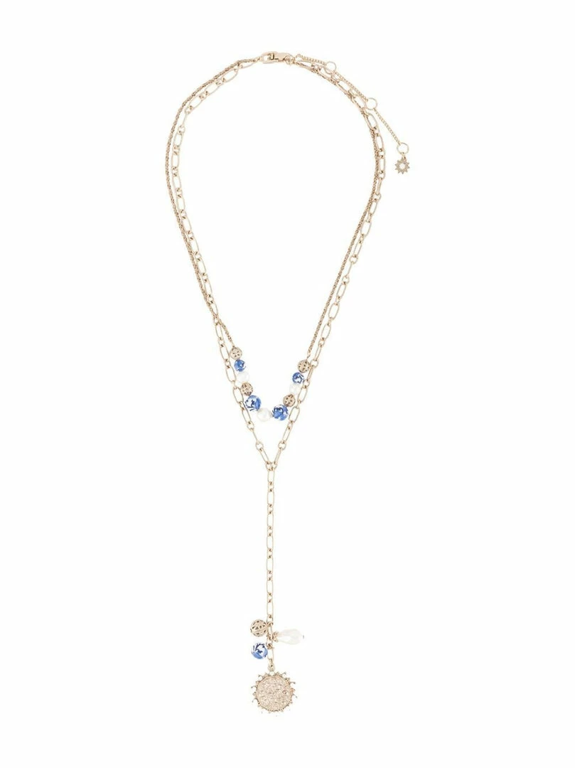 Jewelry 2 Row Pendant Y Necklace Marchesa Notte