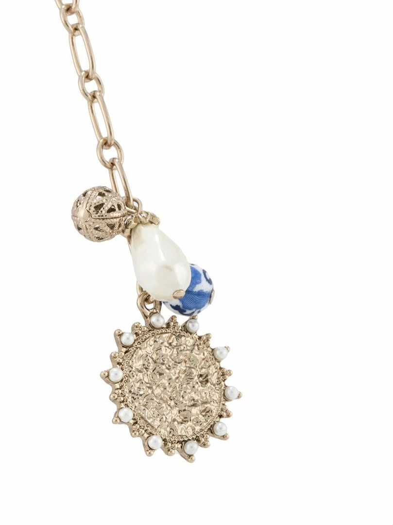 Jewelry 2 Row Pendant Y Necklace Marchesa Notte