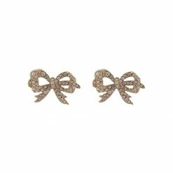 Jewelry Bow Stud Earring