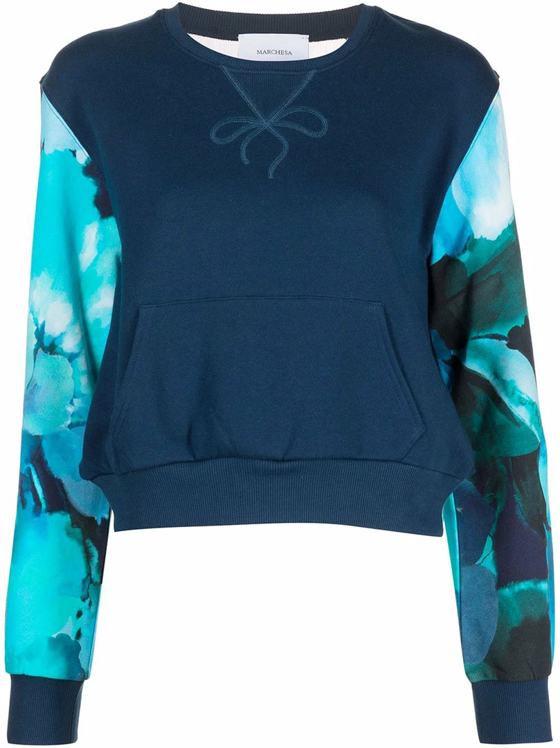 Marchesa Athleisure Active Wilma Sweatshirt Printed