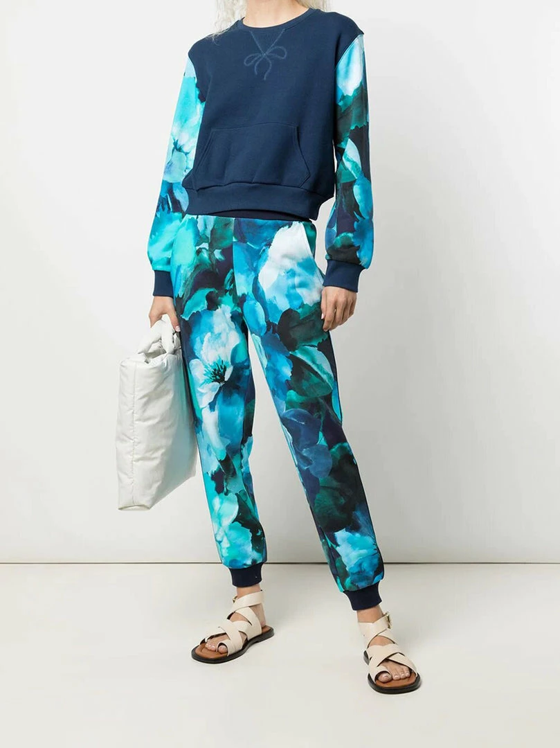 Marchesa Athleisure Active Wilma Sweatshirt Printed