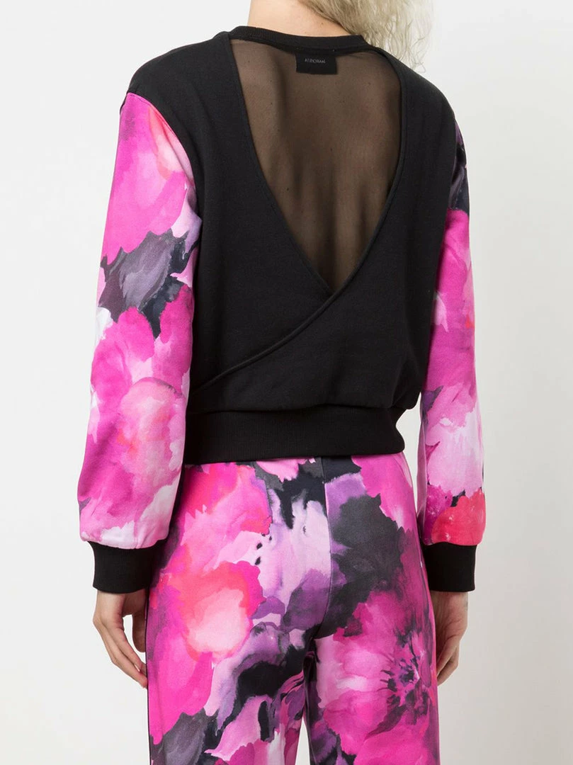 Marchesa Athleisure Wilma Sweatshirt Printed