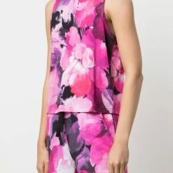 Marchesa Athleisure Active Casey Top Printed