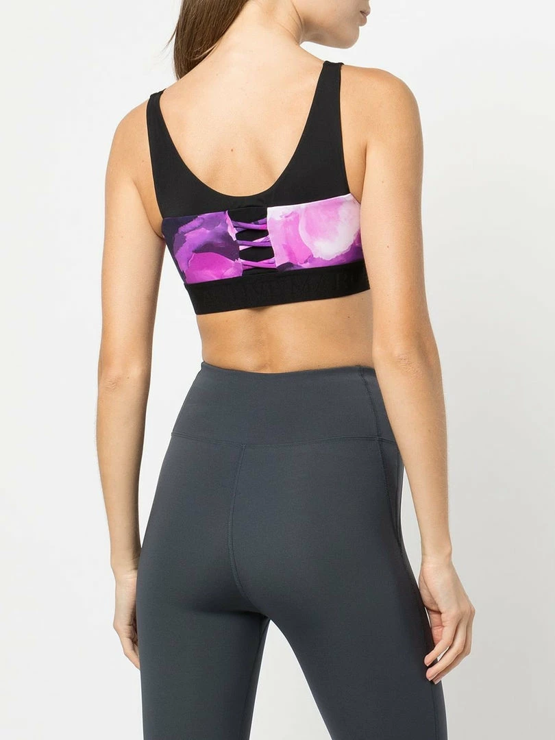 Marchesa Athleisure Coco Printed Bra