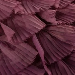 Marchesa Notte One Shoulder Tiered Ruffle Gown