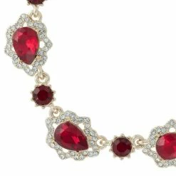 Jewelry Crystal Embellished Necklace Marchesa Notte