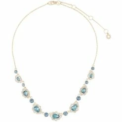 Jewelry Pear Shape Stone Frontal Necklace