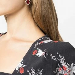 Jewelry Marchesa Notte Single Pear Drop Earrings