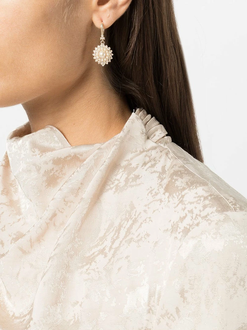 Jewelry Pearl Drop Earrings