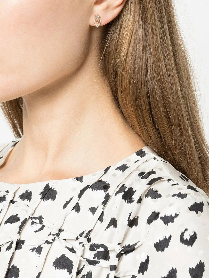 Jewelry Studs And Small Hoop Trio Earrings Set