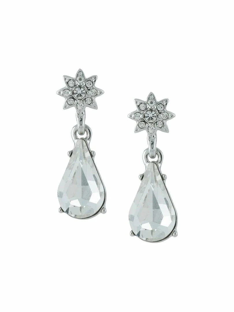 Jewelry Celestial Drop Earrings With Pear Stone